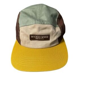 Wicked Weed Brewing Color Block Cap. NEW